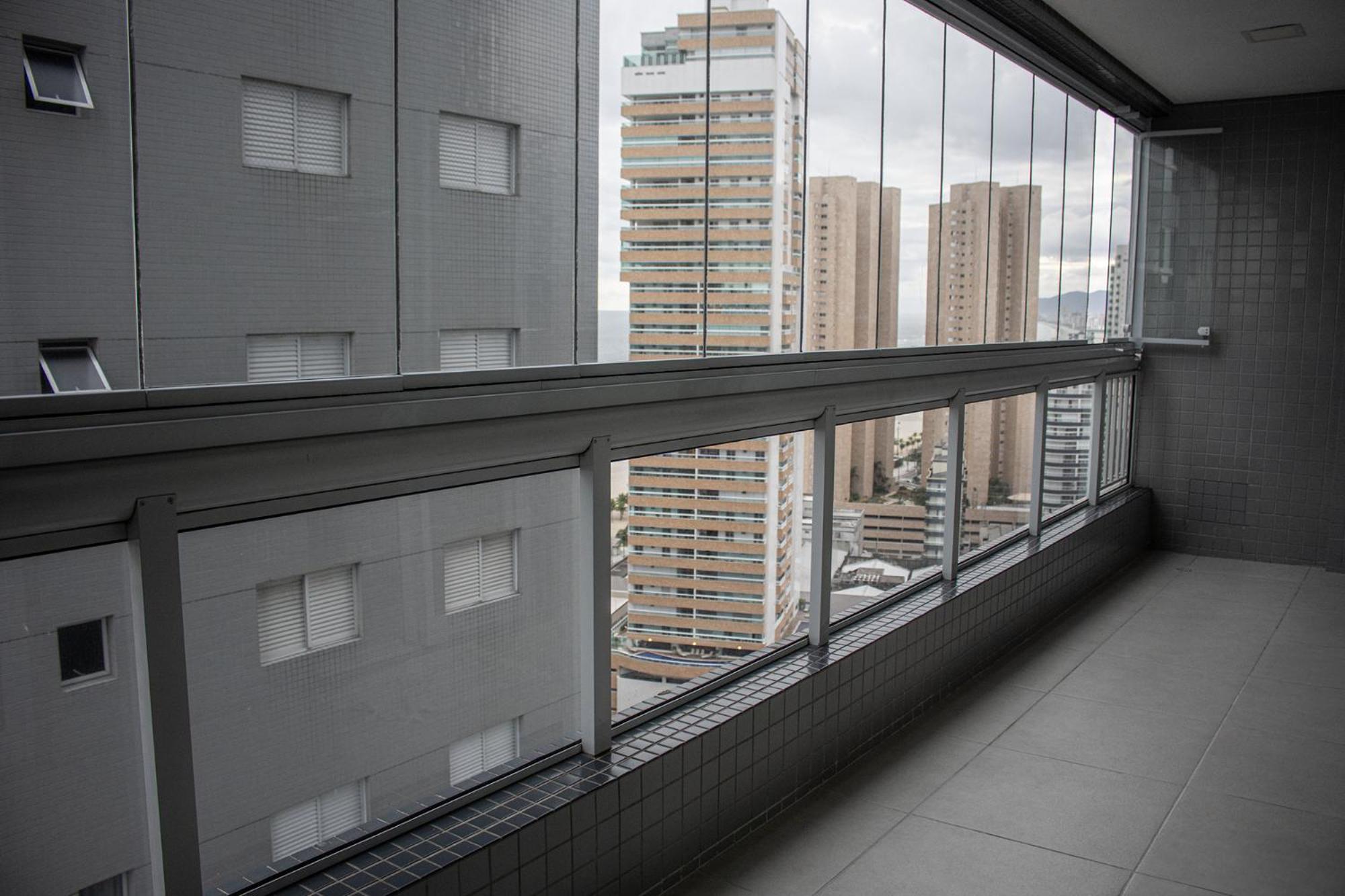 Maravilhosa Vista Apartment Praia Grande  Bagian luar foto